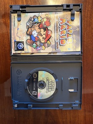 Paper Mario The Thousand-Year Door Nintendo GameCube Complete CIB + Inserts