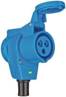 Cee Winkelkupplung 230V/16A Caravan Camping IP44 Cee Auf Schuko-Steckdose
