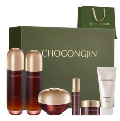 Chogongjin Youngan 6-Piece Skincare Set | Korean Anti-Aging K-Beauty Gift