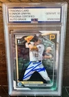 Konnor Griffin Signed Card 1st Bowman Chrome Auto Pittsburg Pirates PSA 10