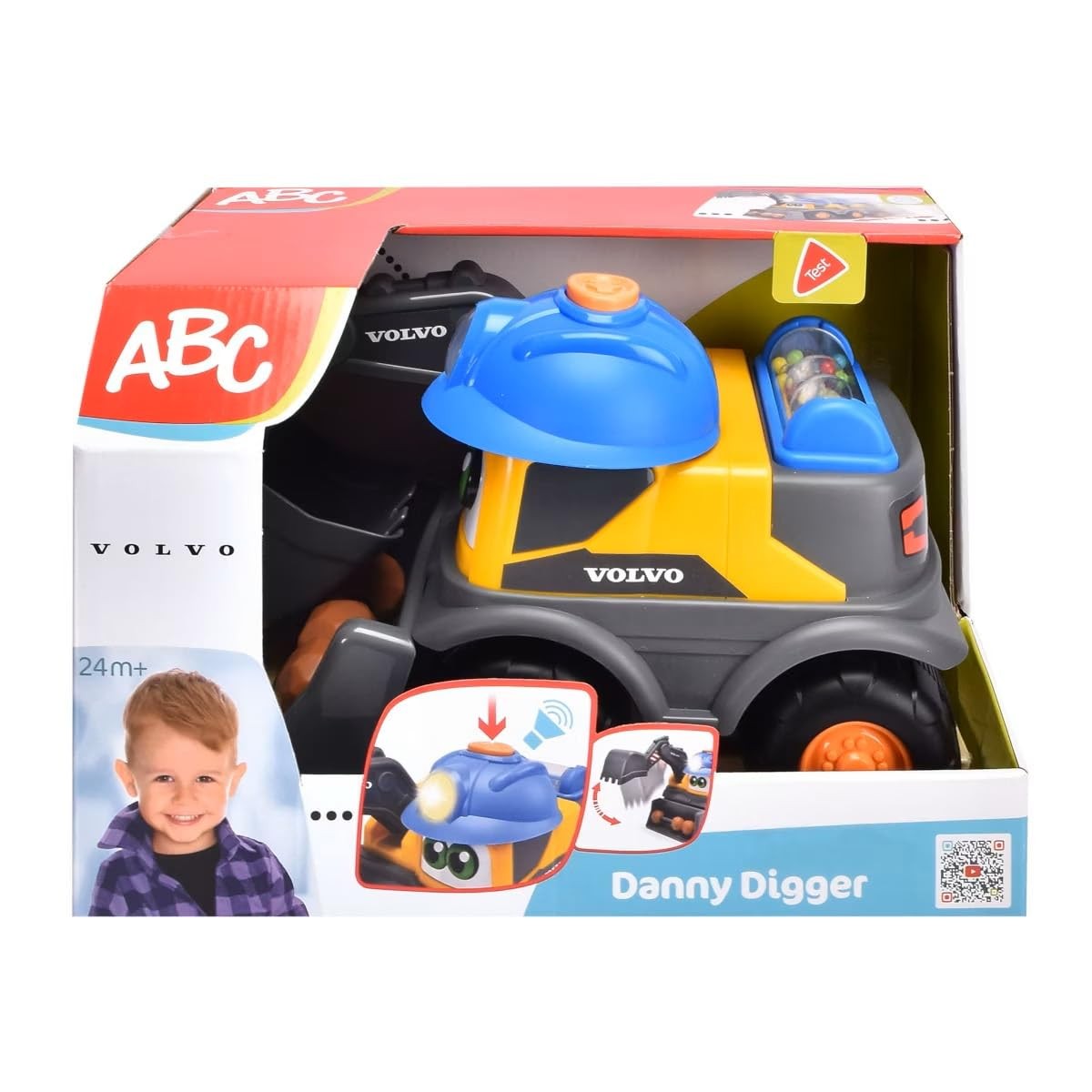 Экскаватор Dickie Toys 204114013 Дэнни 8590₽