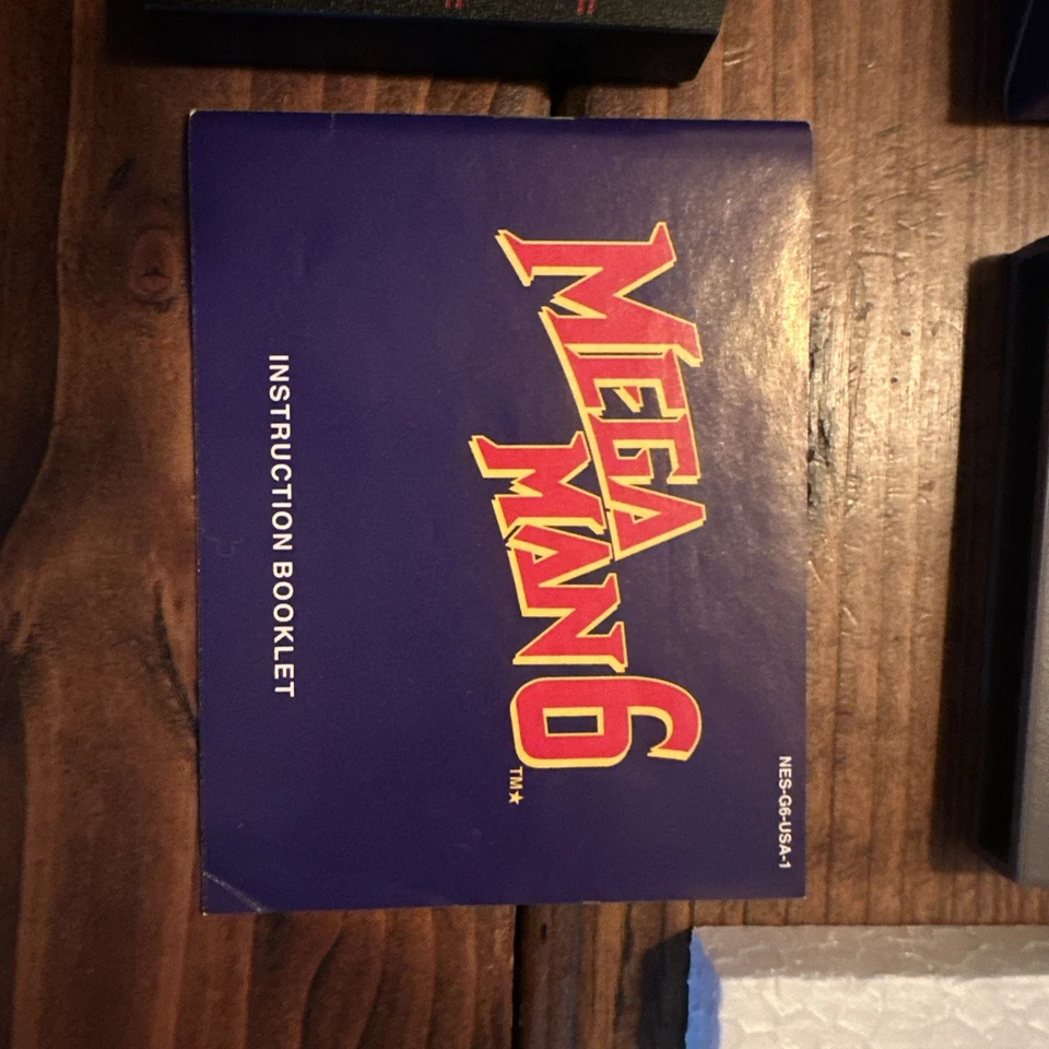 Mega Man 6 1994 (Nintendo Entertainment System) NES casi como nuevo intacto cib Foto 4 de 4