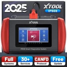 XTOOL IP608 OBD2 Scanner ALL System Diagnostic Tool Full OBD2 Functions 32+Reset
