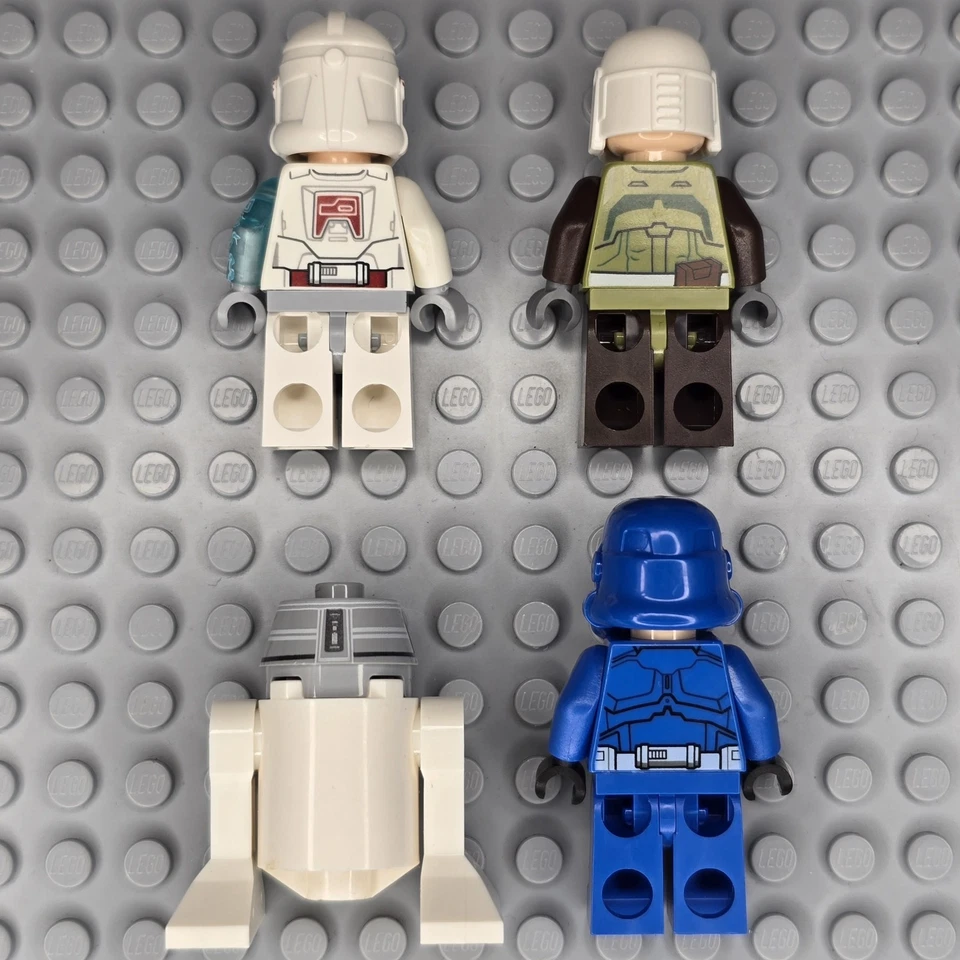 Lego Star Wars Minifiguras Lote SW0475 SW0476 SW0477 SW0478 Set 75018 Foto 4 de 4