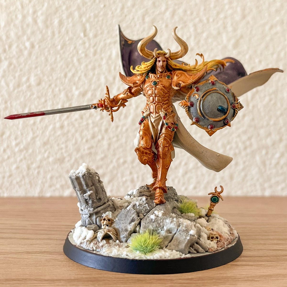 ウォーハンマー　Sigvald HEDONITES OF SLAANESH Warhammer Hedonites Of Slaanesh - Painted Sigvald, Prince of