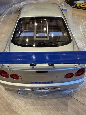 DeAGOSTINI 1/8 Fast & Furious Nissan Skyline GT-R R34 Model | eBay