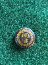 Landon and Knox Young Republican Presidential Candidate Original Pin
