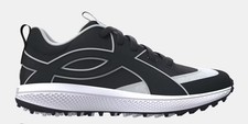 Under Armour Men's Yard Icon Turf Baseball Softball Black White Shoes Sneakers 9