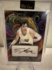 2024 Wildcard Metallix Taylor Funk #WMFA – TF 1/1 A utograph