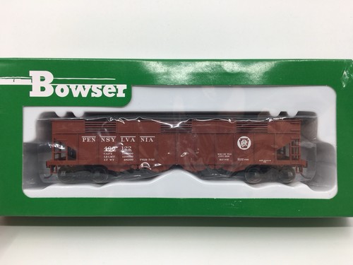 HO Bowser 42057 Pennsylvania H22 4 bahías tolva de carbón coche PRR #406122 ruedas de metal | Zustand: Used