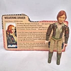 GI Joe Cover Girl 100% Complete w/File Card Vintage 3.75 Action Figure Wolverine