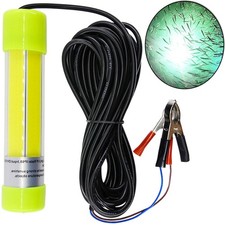 Underwater Fishing Light Super Bright 20W/50W 16000/30000 Lumens 12V LED Subm...