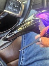 NEW Oakley FLAK 2.0 Matte Black POLARIZED Galaxy Violet Lens Sunglasses 9188