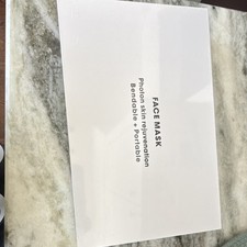 Bendable Portable Light Therapy Face Mask, Skin Rejuvenation, White