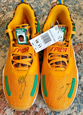 Donovan Mitchell Signed Autograph Adidas LEGO x DON Mens Shoes NBA