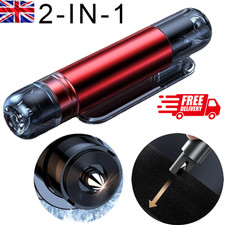 Car Window Breaker Flash Hammer, 2-in-1 Emergency Car Escape Tool with Cutter