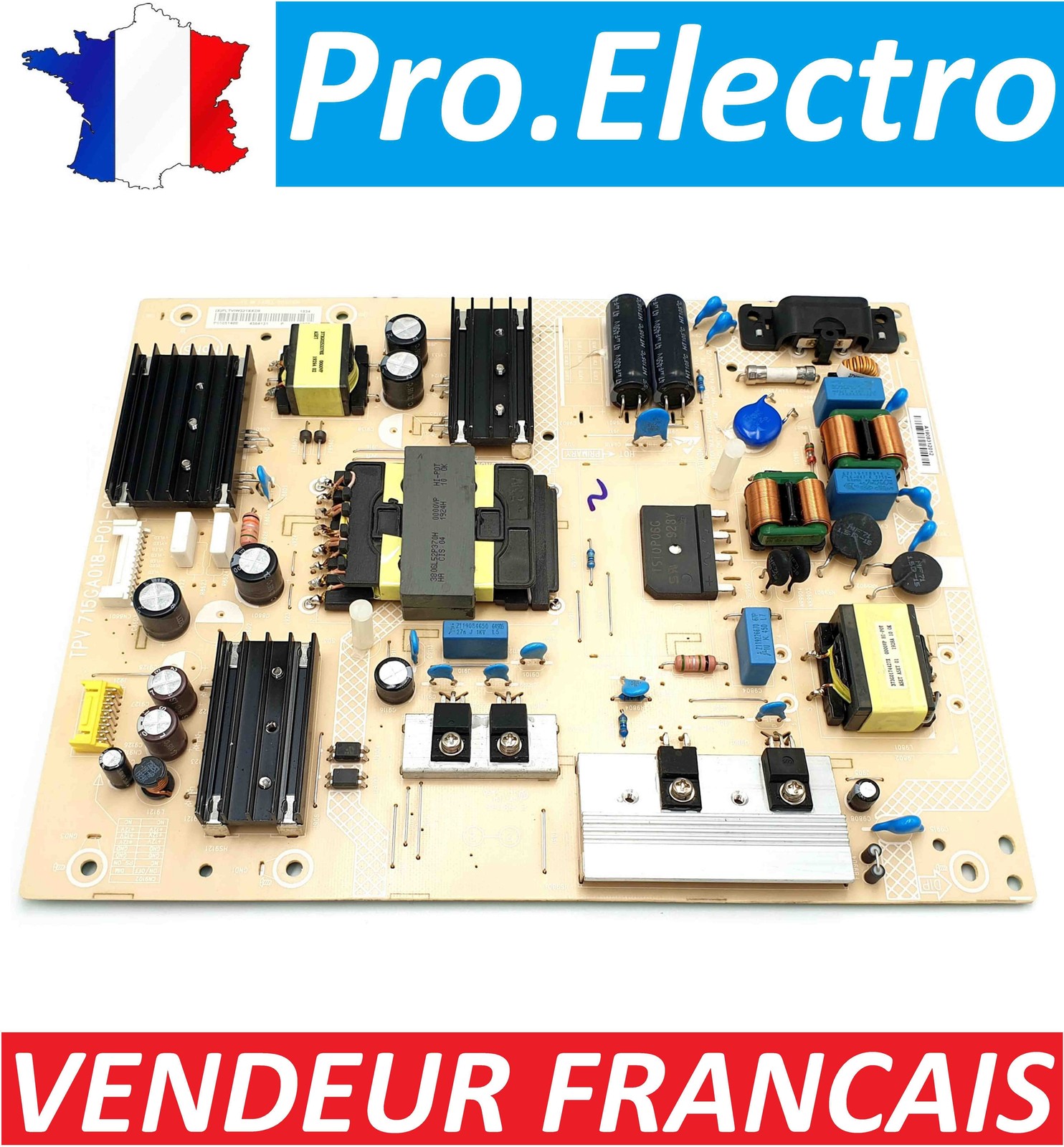Alimentation 715GA018-P01-007-003M pour TV Philips 65PUS7506 et 55PUS7506