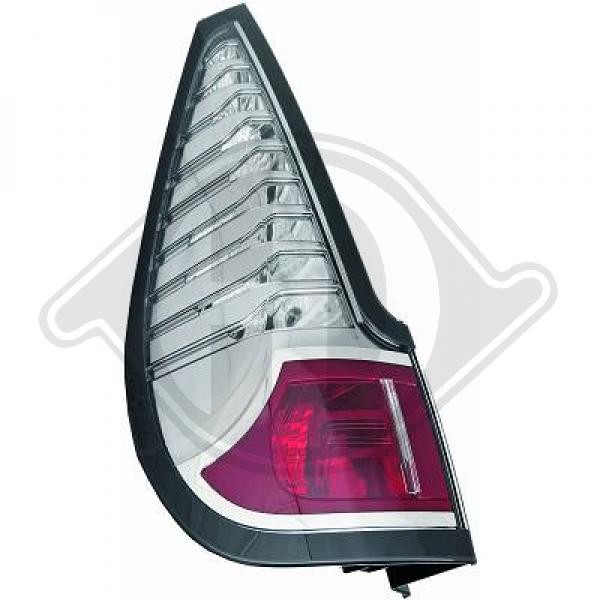 Diederichs RüCkleuchte Rechts FüR Renault Scenic Ab Baujahr 2012-image