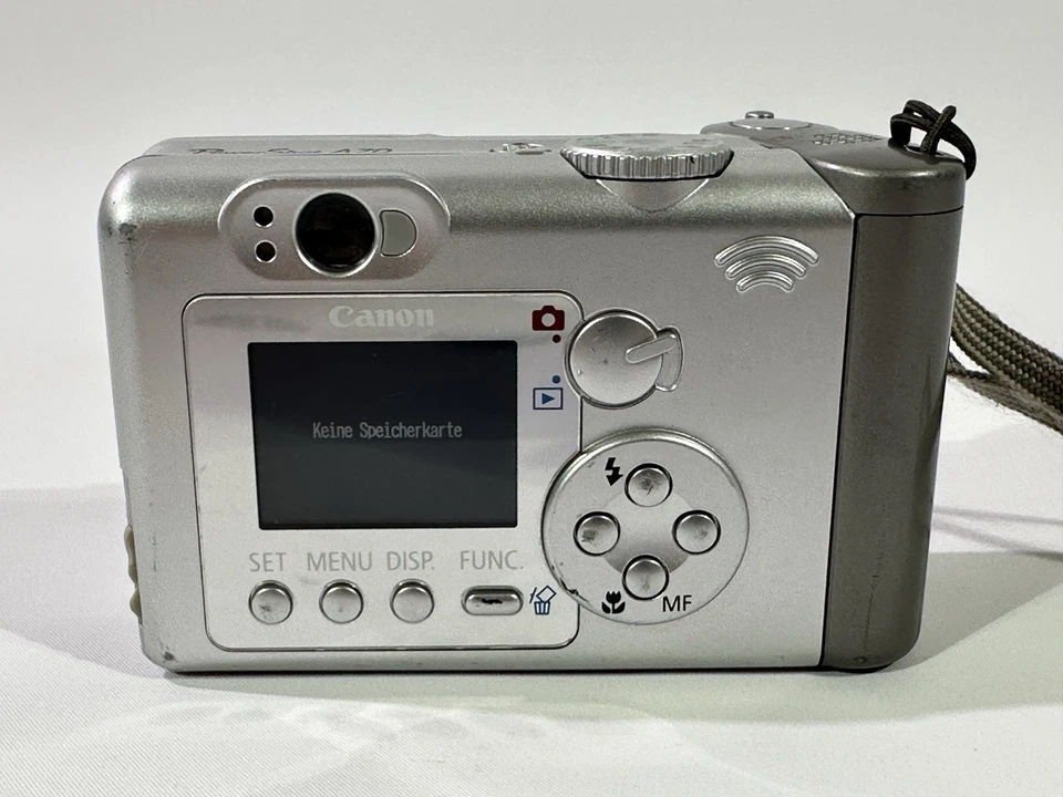 Canon A 70 Digitalkamera Modell Powershot  3.2 MP Silber Defekt Ersatzteil HL5 - Bild 4 von 4