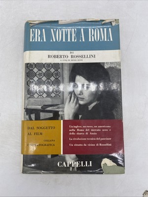 ROBERTO ROSSELLINI - ERA NUIT A ROM - HÜTE ED.