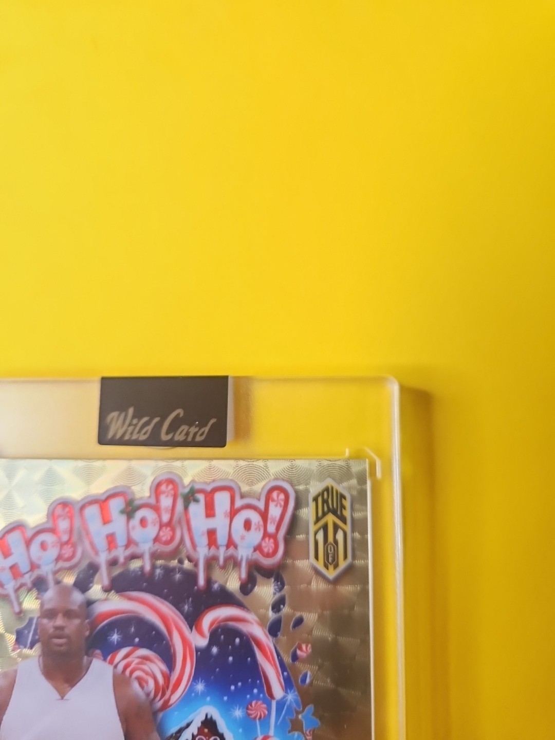 SHAQUILLE O'NEAL WILD CARD HOLIDAY CASE HIT GOLD SUPERFRACTOR TRUE 1/1 AUTO MINT view 9