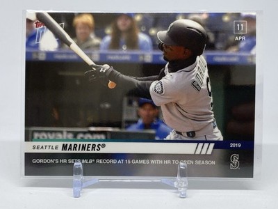 Dee Strange-Gordon 2019 Topps Now -M's 15 Games with HR to Start Season- PR:220
