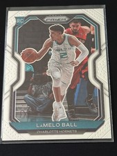Lamelo Ball 2020-21 Panini Prizm #278 Rookie Card Charlotte Hornets FREE SHIP