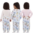 Disney Baby Blue And Pink Disney Princess 4 Piece Ribbed Set 3M — photo 3
