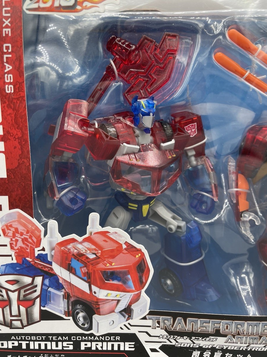 Transformers Animated TA Optimus Prime & Rodimus Figure Takara