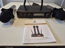 Tonor TW-820 Dynamic Dual Wireless Professional Microphone