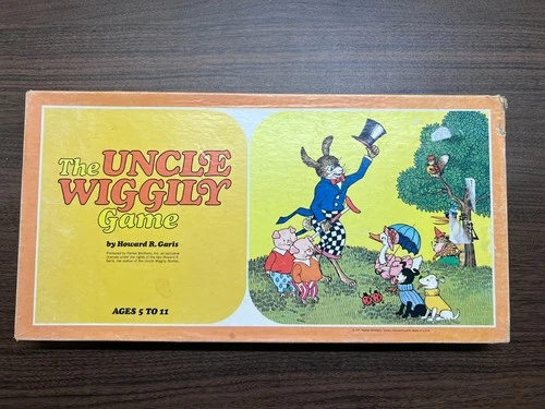VTG 1971 Uncle Wiggly Board Game by Parker Brothers - Complete