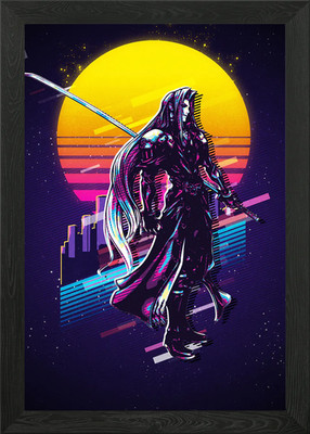 Final Fantasy Gerahmtes Wandbild Poster Leinwanddruck Bild