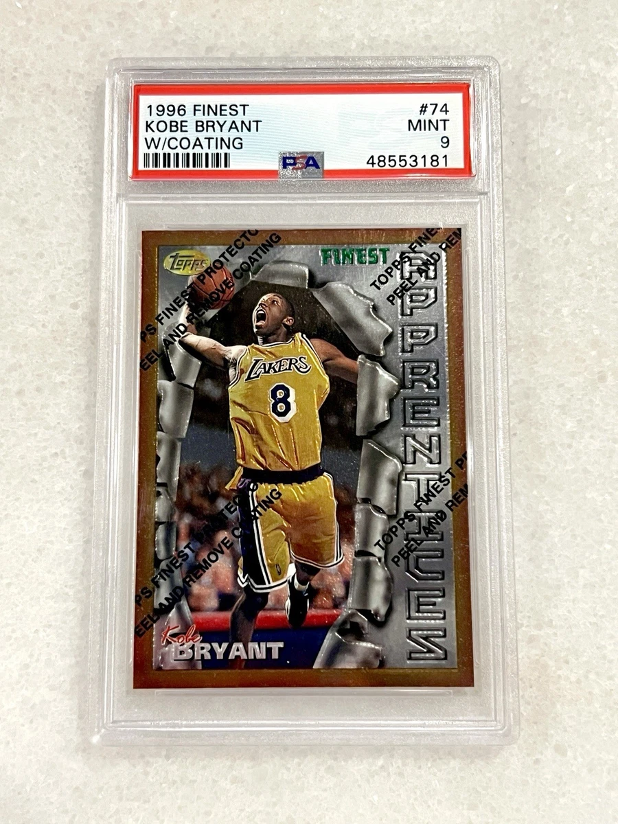 1996-97 Topps Finest - Kobe Bryant #74 for sale | eBay