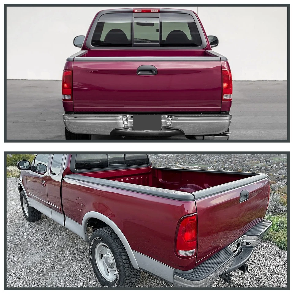 Fit 1997-2004 Ford F150 Trunk Protector Cover Tailgate Upper Molding Cap Spoiler - Изображение 4 из 4
