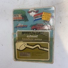 Vtg Nos Qualco Muffler Cast Exhaust Bandage Kit Fanwood New Jersey Usablerare