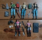 GI Joe 3.75" 25th Anniversary Lot Of 5 Action Figures With Accessories Dreadnoks