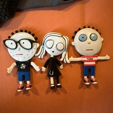 David & Goliath Boys Are Smelly Collectable Set of 3 Figures Used 