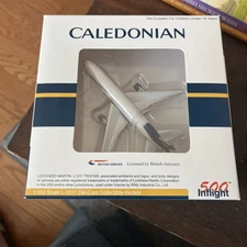 Inflight 500 Caldonian Lockheed L1011 1:500 Diecast