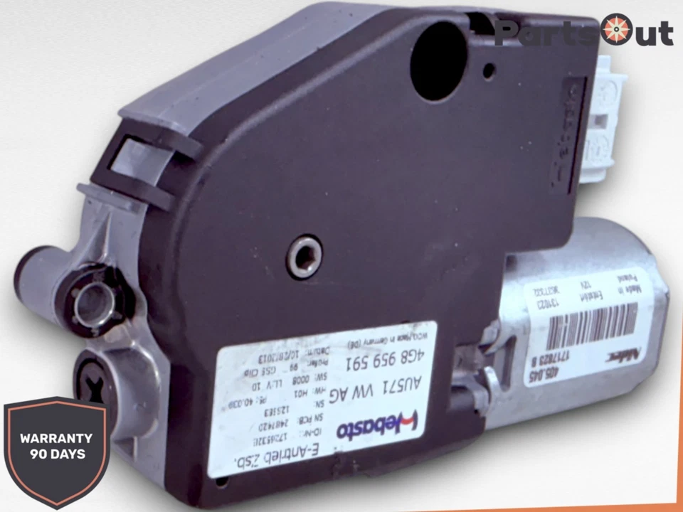 12-18 AUDI A6 TECHO CORREDIZO TECHO CORREDIZO TECHO CORREDIZO MOTOR ELÉCTRICO UNIDAD DE ACTUADOR OEM Foto 2 de 4