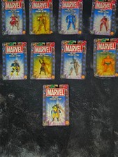 Figuras Marvel Toy Biz Vintage '9' Die Cast Metal Posable Wolverine Venom Hulk