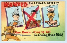 WWII Propaganda Comic ~ Anti HITLER, MUSSOLINI, TOJO