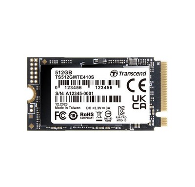 512 GB Transcend 410S NVMe PCIe 4.0 M.2 2242 Gen4 x4 Interne SSD