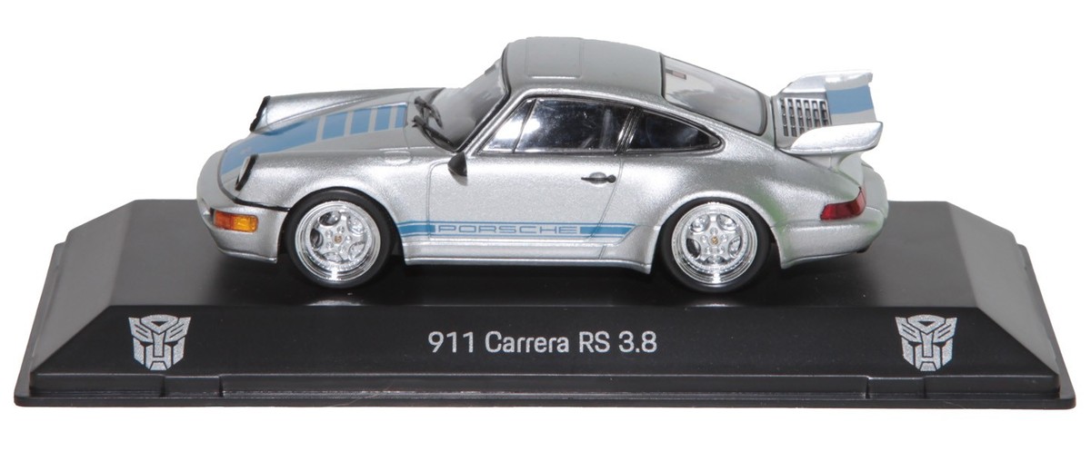 Porsche 911 Carrera RS 3.8 Mirage Transformers Silver Limited