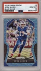 Josh Allen /199 Blue Wave Prizm PSA 10 GEM MINT 2019 Panini Prizm #3 SSP