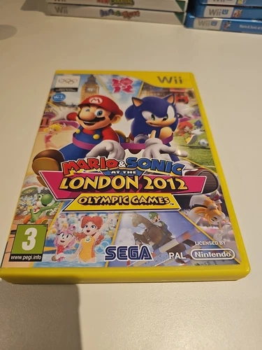 Mario & Sonic at the London 2012 Olympic Games (Nintendo Wii, 2011) Vgc 