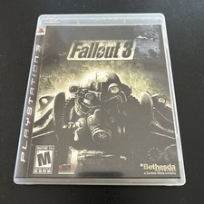 Sony Playstation 3 PS3 Fallout 3 Game Bethesda RPG Complete CIB w/Manual!!