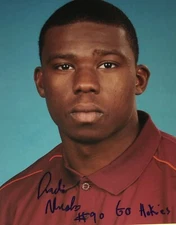 Dadi Nicolas Virginia Tech Signed 8x10 Signed 8x10 Autographed Photo COA N5