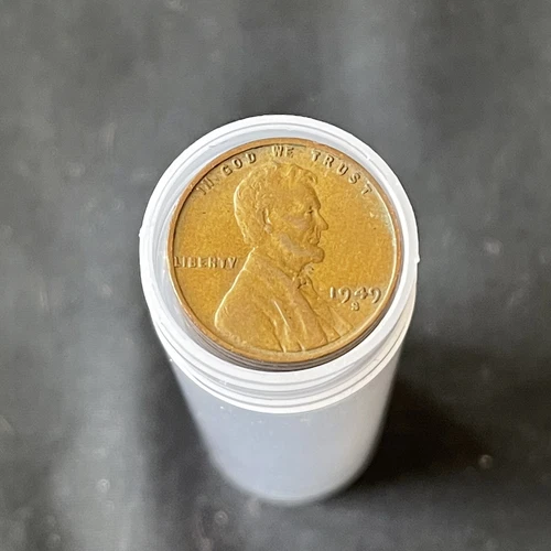 1949 S Lincoln Wheat  Cent Collectible Coin (FINE)