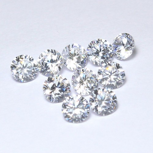 Lotto 10 pezzi naturali colore D VVS1 purezza taglio brillante diamante bianco 1,60 mm tondo - Foto 3 di 8