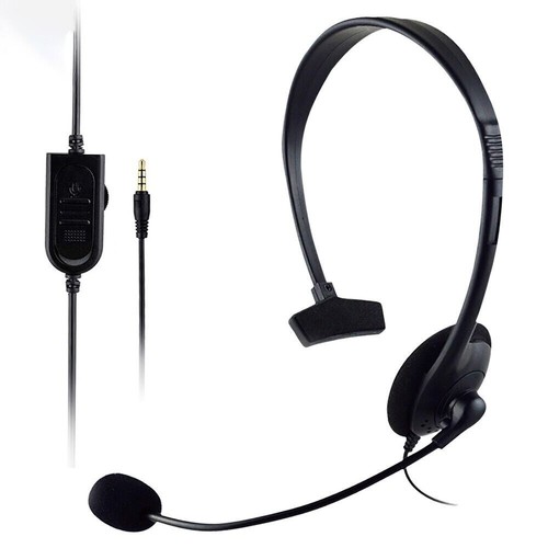 Headwear Einseitige Kopfhörer Kopf montiertes Einzelohr-Headset Für Anruf PC - Afbeelding 8 van 9
